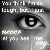 A grayscale pixelated image of a human eye with text above and below it, featuring partial phrases and a central square symbol.