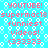 Pixelated cyan background with white bubble patterns and repeated pink text phrases including 'YOUTUBE!', 'supermac18', 'funniest videos!', and '633333'.