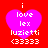 Red background with four identical pink heart-shaped icons containing white text and symbols.