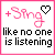 A 2x2 contact sheet of four animated frames showing variations of a pink and black text-based icon with heart symbols, each frame displaying different text states and symbol colors.