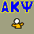 A static image displays a of yellow cartoon figures with white heads and blue text symbols on a gray background