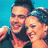 Pixelated image of two smiling people with dark hair against a blue background, next to pixelated text reading 'Kamcey is forever <3 sytycd 07'.