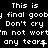 Pixelated text repeats across a black background with subtle variations in punctuation and spacing between observations.
