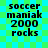 Pixelated text on a green and cyan checkered background with no visible animation changes.