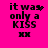 Pixelated text on bright pink background with animated punctuation changes across four views.