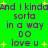 Green background with purple text repeating 'And I kinda sorta in a way do love u' and yellow starbursts scattered throughout.