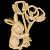 Animated icon shows a beige bunny stepping left with arms raised, next to green text reading 'Original Icons .com' on dark background.