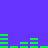 Green rectangular bars of varying lengths arranged in horizontal on a solid purple background, with no visible text or additional elements