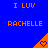Blue background with orange text and triangular icons containing hearts, arranged in a pattern