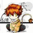 Six pixel-art anime-style characters in a , each with distinct hair colors and poses, some holding objects like a basket or blue sphere