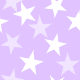 Static pattern of white stars on a light purple background with no visible text or motion.