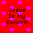 Red background with pink hearts and repeated text "Jesus Is My Savior!!!" in black pixelated font.
