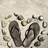 A heart-shaped arrangement of flip-flops on a sandy beach with text reading "My Heart Is Going Up & Down Like a Pair of Flip Flops!".