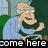 Pixelated cartoon character in blue shirt and green scarf, seated with hand raised, text overlays reading 'come here', 'Jesse', 'smell my finger'