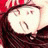 A split-frame contact sheet showing a pixelated anime-style character on the left and text elements on the right, with visible dithering and low-resolution rendering artifacts.