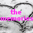 Two overlapping heart outlines in black on a gray pixelated background with pink text reading 'the memories fade away' in a pixelated font.