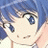 A pixelated anime-style character with blue hair and large eyes appears on the left side of a contact sheet, while the right side displays text "Anime IM" and "COM" in white pixelated font against a black background.