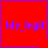 Red square icon with blue border and purple text "Idy_legit" in four quadrants, one quadrant contains a small heart symbol.
