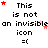 Pixelated text and star icons arranged in a pattern with red and pink stars scattered across black-and-white text