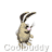 Animated contact sheet of a cartoon rabbit mascot in various poses with