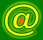 Yellow @ symbol with concentric rings on green background, orange dot moves through six positions across observations.
