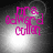 Four- of pink text 'mra edward cullen' on grayscale backgrounds with varying light effects