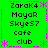 Green background with pink decorative borders and repeated text labels in black pixelated font across four quadrants.