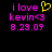Pixelated text and symbols on black background with one frame showing a yellow heart symbol.