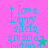 Pixelated text 'I love Kerry' with 'and a' below, displayed on four colored quadrants with a star symbol in one quadrant.