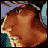 Animated sequence showing a brown-haired character's profile with text changing from 'P' to 'PS' to 'PSO' to 'PSOW' against a blue and purple background.