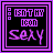 A contact sheet of 10 animated frames showing a pixelated purple icon with text elements on black background, arranged in a 4x3 grid with one empty cell.