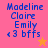 Four display identical text with varying background colors and star symbols, showing animation changes between frames
