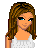 Pixel art contact sheet showing three frames of a female character's outfit with text below reading "single... wanna change that?"