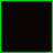 black square with green borders, most displaying white text 'oh it's love' and a heart symbol; one is solid black