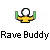 Pixelated yellow figure with white head and green arms holds a white ball, shown in four distinct poses across two on gray background