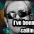 Six distinct pixelated images arranged in a , each with overlaid text on varied backgrounds including grayscale portraits and colorful graphics