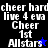 Pixelated text and star symbols on black and blue backgrounds with visible animation changes between frames.