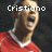 A four- shows a person in a red sports jersey with white trim, each displaying different text above the head