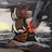 Pixelated ship sinking in water with fiery explosion, surrounded by dark green text reading 'Our Days Were Numbered And The Reaper Of Our Tipped The Sinking Ship Hourglass. Has Come The Final And Passed Mayday'