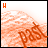 Animated sequence of orange-toned ice cream scoops with overlaid text and symbols changing across frames.