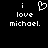 Pixelated text and heart symbol on black background, with one version showing a heart icon and the other showing a plain letter 'i'.