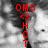 Red text reading "OMG <3 HOT" vertically aligned over a grayscale pixelated background with indistinct shapes.