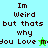 Pixelated text on a split background with a small star symbol, showing variations in color and star position across frames.