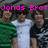 Group of people in green, white, and black shirts with pink text overlays; one frame shows a grayed-out section.