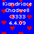 Blue background with red pixelated hearts scattered throughout, displaying repeated text elements in white and light blue pixelated font.