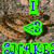 six identical brown coiled snakes on a textured stone background with green and blue text overlays