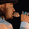 Animated sequence showing a person in profile drinking from a glass, with hand and facial expressions changing across frames.