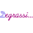 Animated sequence of repeating pink cursive text 'Segrassi...' with partial visibility and color shifts across frames.