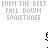 Pixel art animation of stick figures and text phrases with color variations, stars, hearts, and motion effects on a white background.