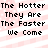 Pixelated text on a pink and white striped background with no visible motion changes.